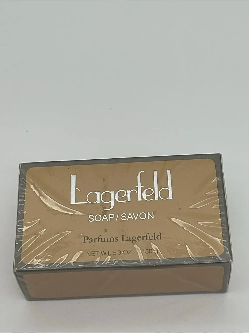 New Old Stock Lagerfeld Men's Soap Bar 5.3 oz.